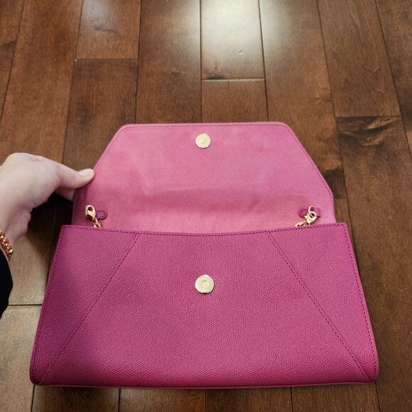 Couronne Kuron hot pink clutch bag - Picture 10 of 15